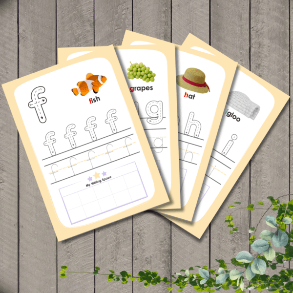 Alphabet Discovery Sheets - Image 5