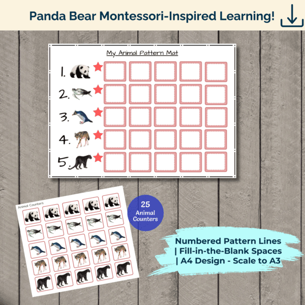 My Animal Pattern Mat