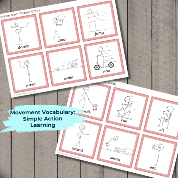 Animals and Action Verbs Picture Cards - Image 4