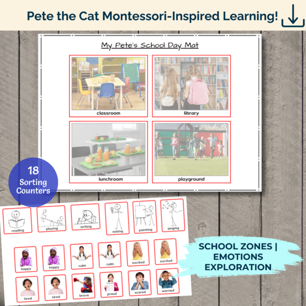 My Pete's School Day Mat