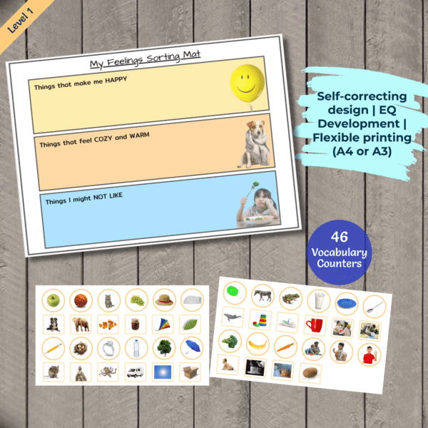 My Feelings Sorting Mat