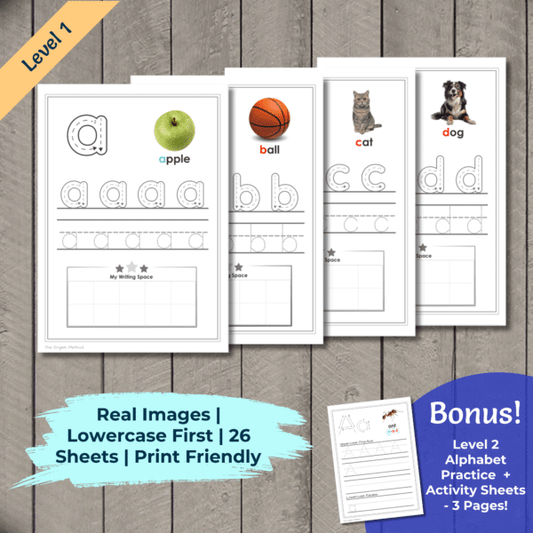 Alphabet Discovery Sheets | Print Friendly