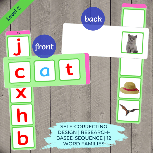 CVC Phonics Sliders Pack