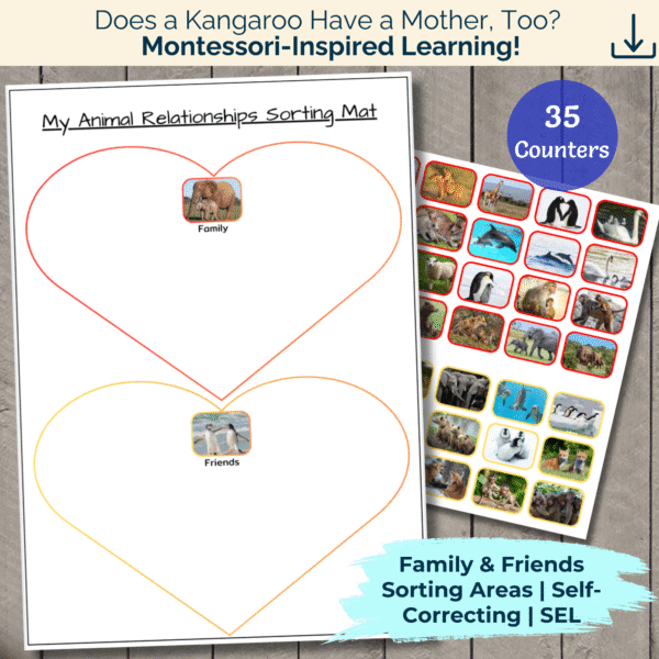 My Animal Relationships Sorting Mat