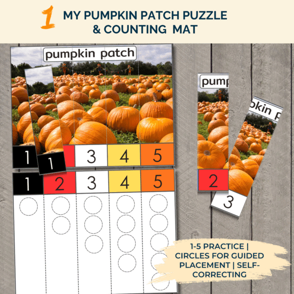 My Halloween Puzzle & Counting Mats - Image 3