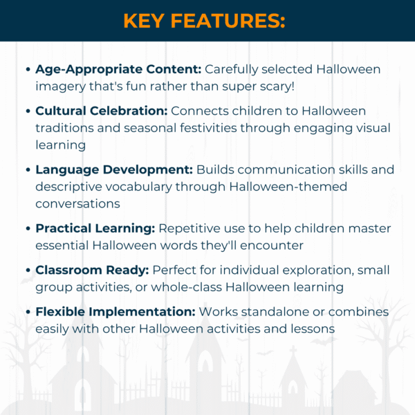 Halloween Vocabulary Picture Cards - PF - Image 5