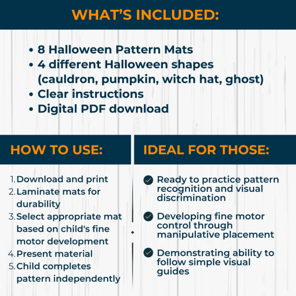 My Halloween Pattern Mats - Image 2