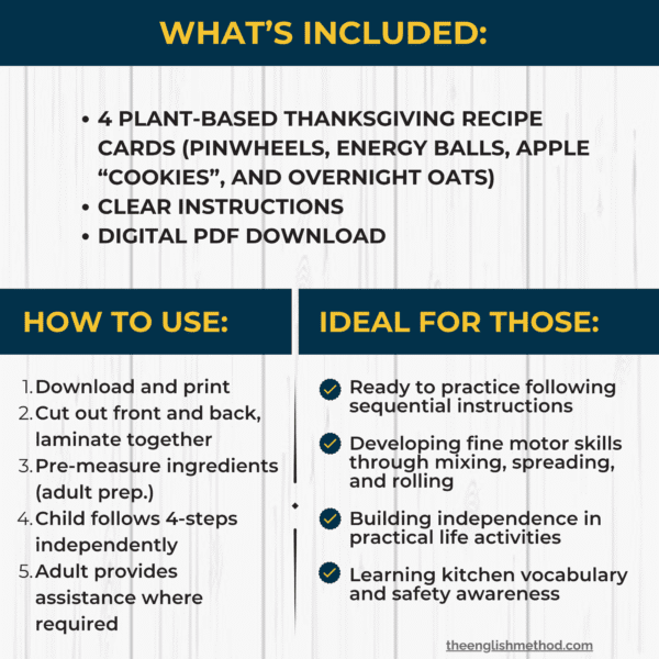 Thanksgiving Recipe Cards - Image 2