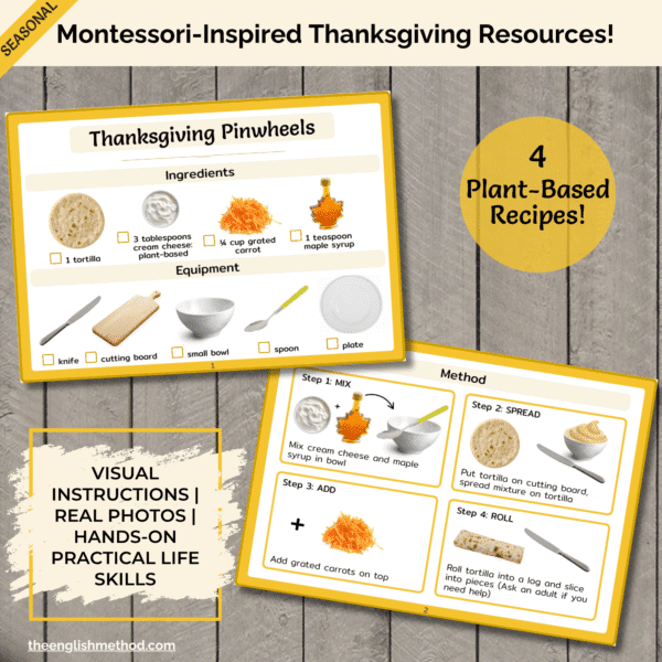 Thanksgiving Recipe Cards