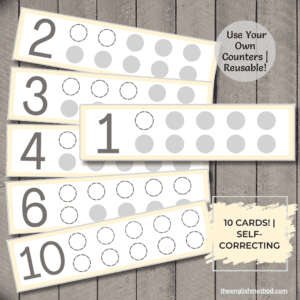 My Counting Cards 1-10