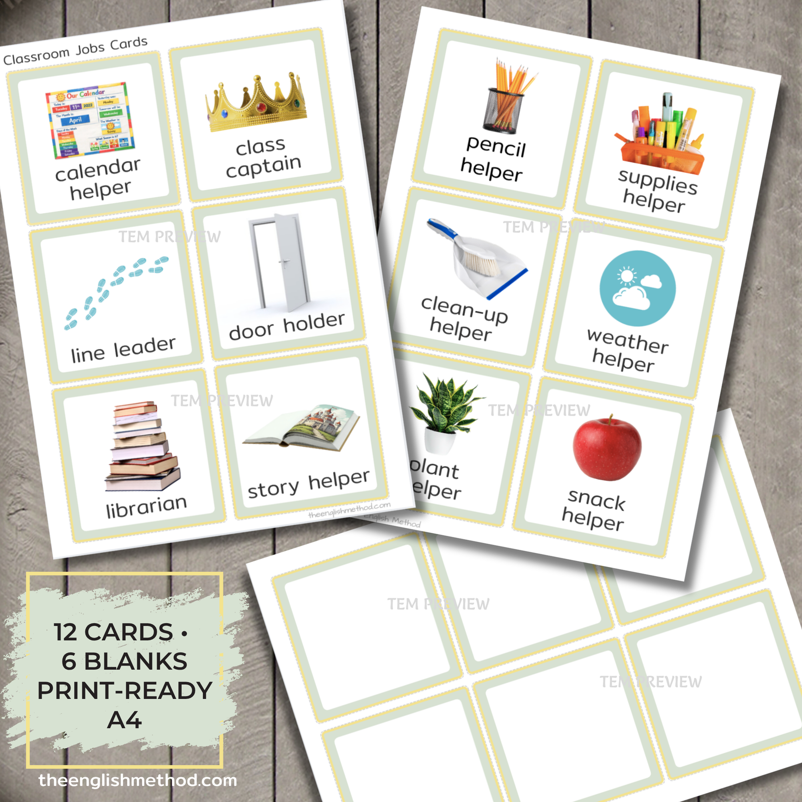 Classroom Job Cards - Image 3